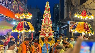 Mir Alam Mandi Mahankali Gatam 2024  Oldcity Bonalu 2024  Gatam Procession in Old City 2024 [upl. by Esnofla]