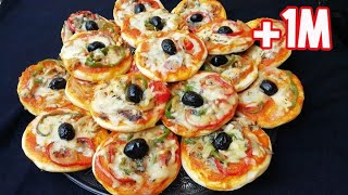 Pizza Maison Cuisson à la Poêle 🔝 Recette facile et Toooop  RAMADAN2023 [upl. by Bitthia]