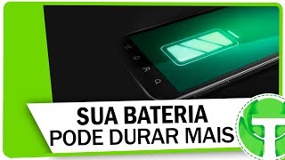 Dica para sua BATERIA do celular DURAR MUITO MAIS [upl. by Orabel]