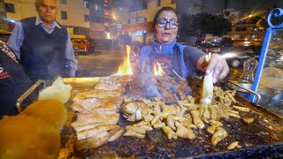 Street Food in Peru  ULTIMATE 14HOUR PERUVIAN FOOD  Market Tour in Lima [upl. by Marlena662]