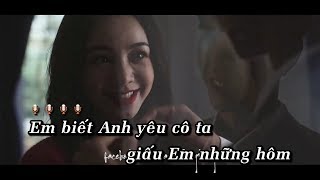 Karaoke  Không Phải Em Đúng Không  Dương Hoàng Yến [upl. by Ruphina917]