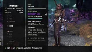 Magicka Sorcerer PVP Build Elsweyr [upl. by Aisyle]