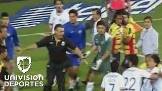 Morelia vs Cruz Azul vivieron una de las más aterradoras peleas del fútbol mexicano [upl. by Laing]