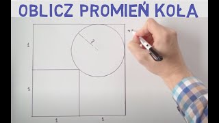 Kwadratura koła  matematyczna zagadka logiczna [upl. by Anahsed]