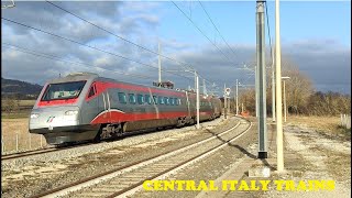 Primi Transiti Per Il FrecciArgento ETR485 RavennaRoma TerminiHD Video [upl. by Adhamh]