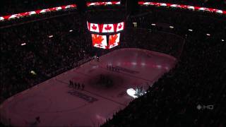 St Louis Crowd Booing the Canadian National Anthem [upl. by Llenrag]