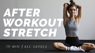 10 Min Full Body Stretch  Cool Down amp Recover  Do this after every Workout [upl. by Lahpos]