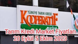 Tarım Kredi Market Fiyatları  20 Eylül 5 Ekim 2023 Katalog Ürünleri [upl. by Gower]