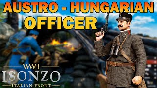 ISONZO  AUSTRO  HUNGARIAN OFFICER  ATTACKING ON CENGIO [upl. by Euqnimod31]