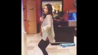 Janel Parrish  Oh just making our own music video [upl. by Walkling]