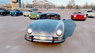 Forza Horizon 4  1959 Porsche 356 A 1600 Super  Greendale Aerodrome Drag Strip [upl. by Leaw]