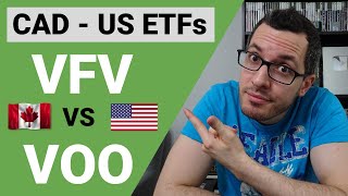 Why I DONT Invest in VFV  Downsides of CAD ETFs Holding US Stocks  VFV vs VOO For Canadians [upl. by Yetnruoc408]