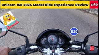 Unicorn 2024 Model Ride ExperienceEngine performance Review TamilAutoLog [upl. by Ainekahs]