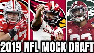 2019 NFL Mock Draft  Final Edition [upl. by Erodroeht833]