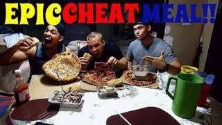 EPIC CHEAT MEAL Ep1 6000 CALORIE MEAL [upl. by Enerual]