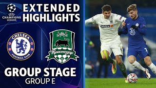 Chelsea vs Krasnodar Extended Highlights  UCL on CBS Sports [upl. by Lebama521]