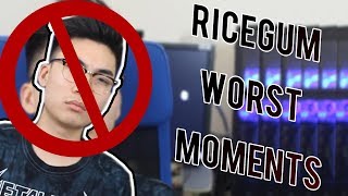 RICEGUM WORST MOMENTS Why everbody hates RiceGum [upl. by Elleuqar]