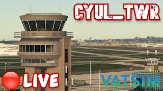 HONK EVENT VATSIM ATC LIVE  MSFS  CYULTWR  ENFR  36 [upl. by Pestana596]