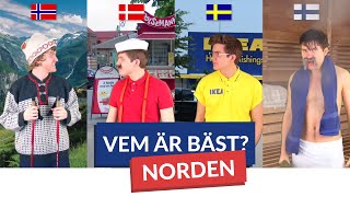 Vem är bäst NORDEN [upl. by Atreb148]