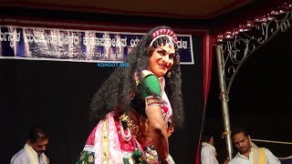 Yakshagana  Shri krishna Leelamrutha  3  Kedila Jayaram bhat as Maya poothani [upl. by Layne668]