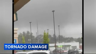 EF1 tornado rips through Delaware with peak wind speeds of 95 mph [upl. by Graniah]