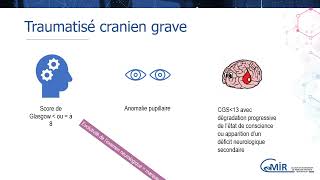 9 57 7 Traumatisme crânien ou crânioencéphalique [upl. by Ailimaj]