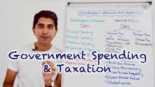 Y1 28 Government Spending and Taxation  Types and Reasons [upl. by Rolando]