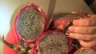 Dragon Fruit  First Time Dragonfruit Nutrition Health Benefits [upl. by Esor]