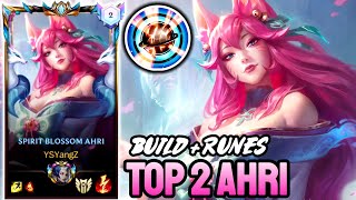 WILD RIFT AHRI  TOP 2 AHRI GAMEPLAY  CHALLENGER RANKED [upl. by Amabil]