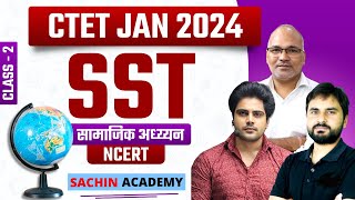 CTET 21 JAN SST Class 2 by Sachin Academy Live 8pm [upl. by Nicolis962]