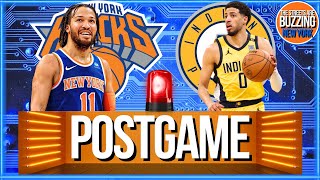 KNICKS PACERS POSTGAME No D late Thibs 7Man OG Anunoby loose Hart Hustle NBA News [upl. by Oner176]