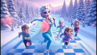 Elsa’s Snowfall Sprint 2 – A Race Against Time in the Frozen Wilderness Sooper Kids Song [upl. by Nnahteb]