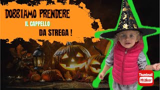 PAPÀ DOBBIAMO PRENDERE IL CAPPELLO DA STREGA 😂🎃🤌🏻🧙‍♀️ [upl. by Ydarg]