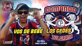 Comando Azulgrana con Tema  Vos de Bebe  Los Gedes Video del Domingo 02 Oct 2023 Cerro Porteño [upl. by Artair923]