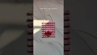 Diy Wall Decor idea 🩷  aesthetic wall decor shorts diy art decor aesthetic [upl. by Eenwahs661]