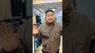 100 waterproof Jacket menswear suscribe like [upl. by Elberfeld901]