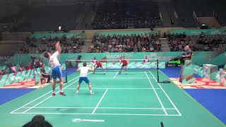 2018 Macau Open MD Final Lee Yong DaeKim Gi Jung vs Ko Sung HyunShin Baek Cheol 60FPS 1080P [upl. by Navonod536]