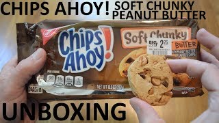 Unboxing Chips Ahoy Soft Chunky Peanut Butter Cookies [upl. by Elayne]