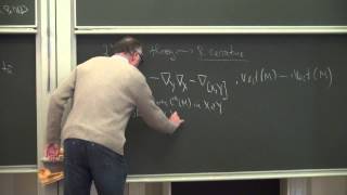 Lecture 1  Introduction to Riemannian geometry curvature and Ricci flow  John W Morgan [upl. by Melan]