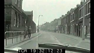 Gateshead 1960s video 7  Around Gateshead Town Centre by car during the 1960s [upl. by Nnaeirb]