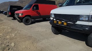 Weldtec and Action Van Showdown van Meet Reminder Nov 1 to 4 Anza Borrego Econoline van meet [upl. by Ahsimed]