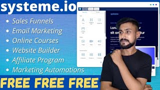 Systeme Io Review In Hindi  Systeme Io Tutorial In Hindi  SystemeIo [upl. by Caz299]