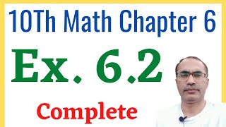 Exercise 62 Complete  10th Class Math Science Group  Basic Statistics [upl. by Aramot353]