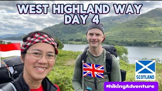 Hiking West Highland Way Day 4 hiking scotland hikingadventures scottishhighland hikingtrail [upl. by Treiber]