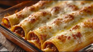 Italian classics on your table cannelloni with minced meat [upl. by Halette]