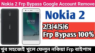 Nokia 2 FRP Bypass Google account Remove Unlock Gmail Account Update 2024 Tech Bangla Help Msr [upl. by Novla]