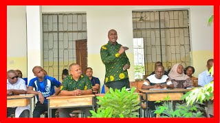 ZIARA YA COMRED MTITI SHULE YA SEKONDARI MIVINJENI YAIBUA MAZITO [upl. by Cilla]