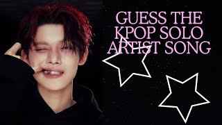 GUESS THE KPOP SOLO ARTIST SONG [upl. by Tonye975]