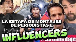 La ESTAFA de los MONTAJES de PERIODISTAS e INFLUENCERS  PODCAST [upl. by Darell]