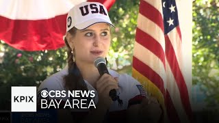 Walnut Creek welcomes home wrestling gold medalist Amit Elor [upl. by Wenz]